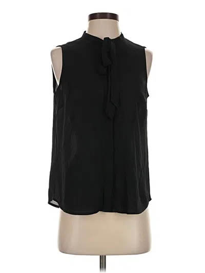 Pre-owned J.crew Mercantile Sleeveless Blouse In Black