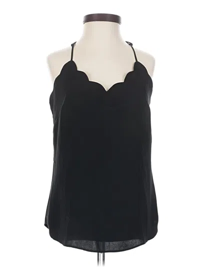 Pre-owned J.crew Mercantile Sleeveless Blouse In Black