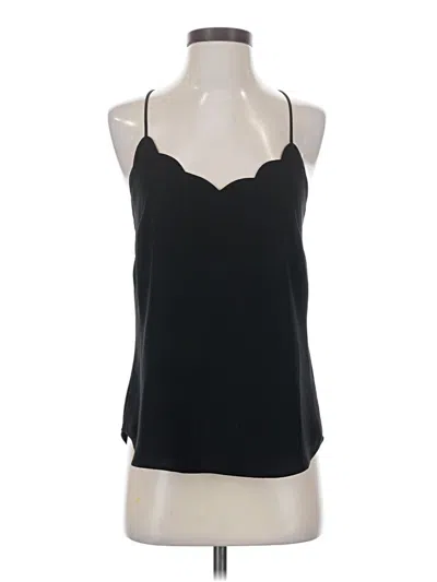 Pre-owned J.crew Mercantile Sleeveless Top Black Halter Neckline Tops