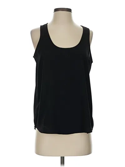 Pre-owned J.crew Mercantile Sleeveless Top Black Scoop Neck Tops