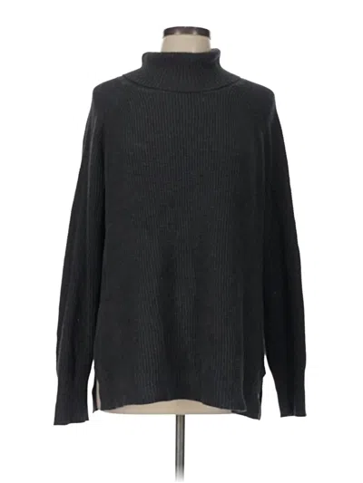 Pre-owned J.crew Mercantile Turtleneck Sweater In Black