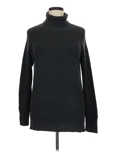 Pre-owned J.crew Mercantile Turtleneck Sweater In Black