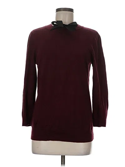 Pre-owned J.crew Mercantile Turtleneck Sweater In Burgundy