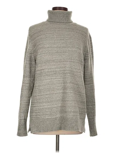 Pre-owned J.crew Mercantile Turtleneck Sweater In Gray