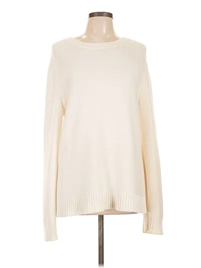 Pre-owned J.crew Mercantile Turtleneck Sweater In Ivory