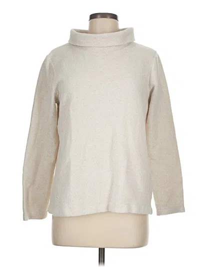 Pre-owned J.crew Mercantile Turtleneck Sweater In Ivory