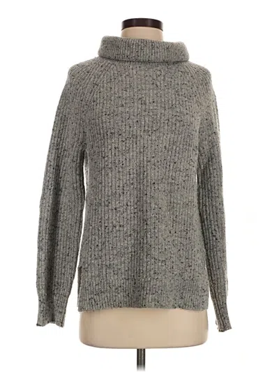 Pre-owned J.crew Mercantile Wool Pullover Sweater In Gray