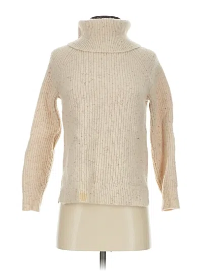 Pre-owned J.crew Mercantile Wool Pullover Sweater In Tan