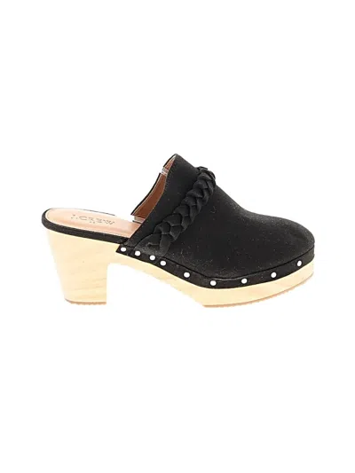 Pre-owned Jcrew Mule/clog In Black