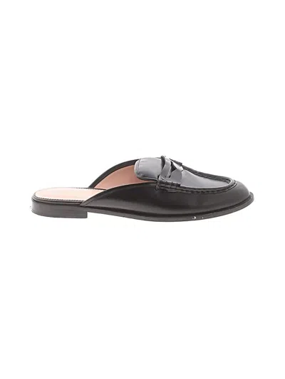 Pre-owned Jcrew Mule/clog In Black
