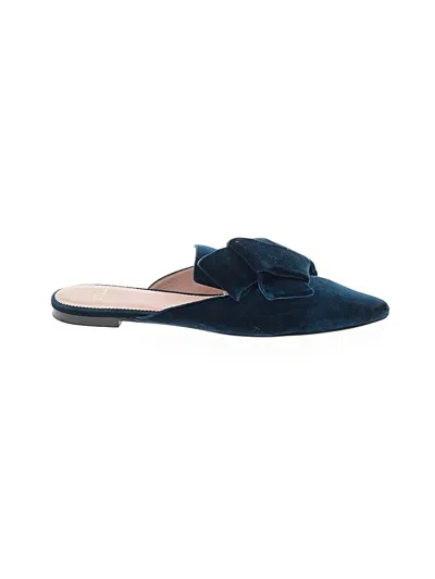 Pre-owned Jcrew Mule/clog In Blue