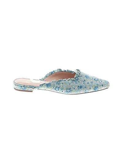 Pre-owned Jcrew Mule/clog In Blue