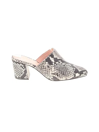 Pre-owned Jcrew Mule/clog In Gray
