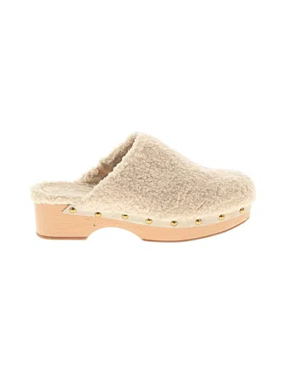 Pre-owned Jcrew Mule/clog In Ivory