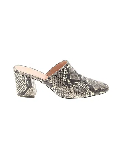 Pre-owned Jcrew Mule/clog In Tan