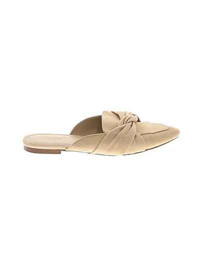 Pre-owned Jcrew Mule/clog In Tan