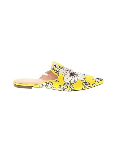 Pre-owned Jcrew Mule/clog In Yellow