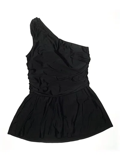 Pre-owned Jcrew One Piece Swimsuit In Black