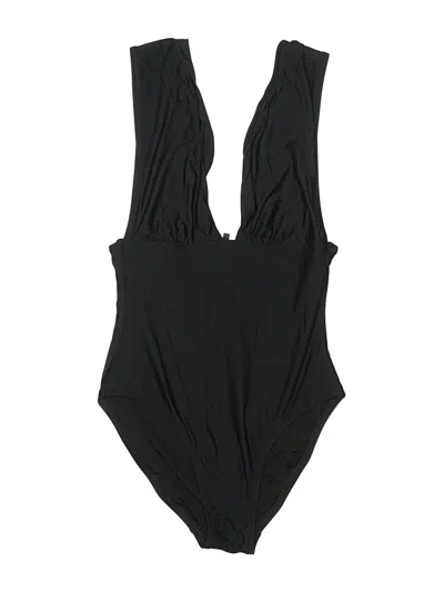 Pre-owned Jcrew One Piece Swimsuit In Black