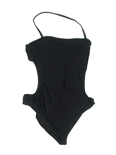 Pre-owned Jcrew One Piece Swimsuit In Black