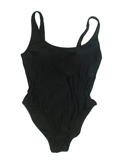 Pre-owned Jcrew One Piece Swimsuit In Black