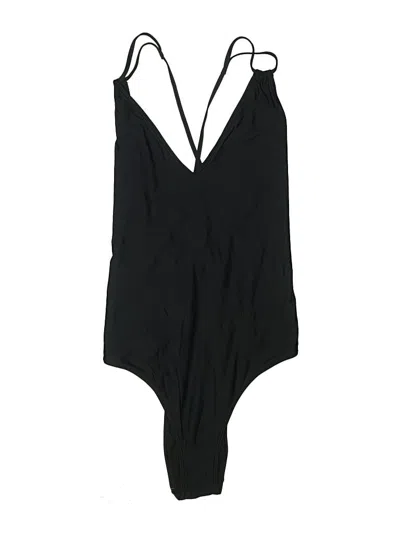 Pre-owned Jcrew One Piece Swimsuit In Black