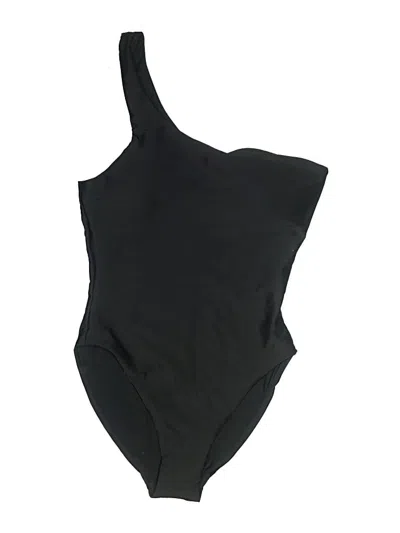 Jcrew One Piece Swimsuit In Black