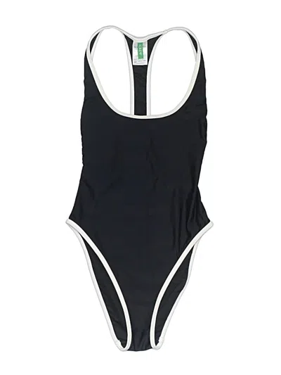 Pre-owned Jcrew One Piece Swimsuit In Black
