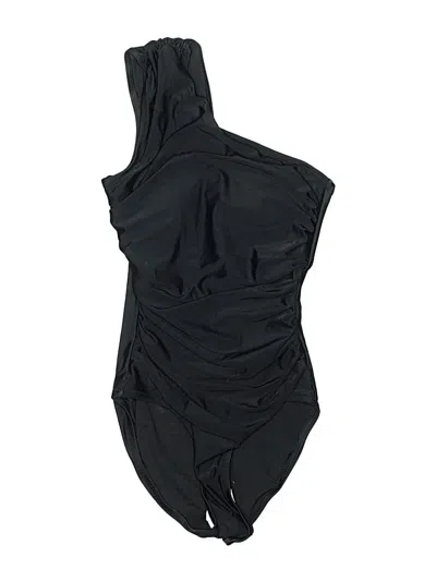 Pre-owned Jcrew One Piece Swimsuit In Black