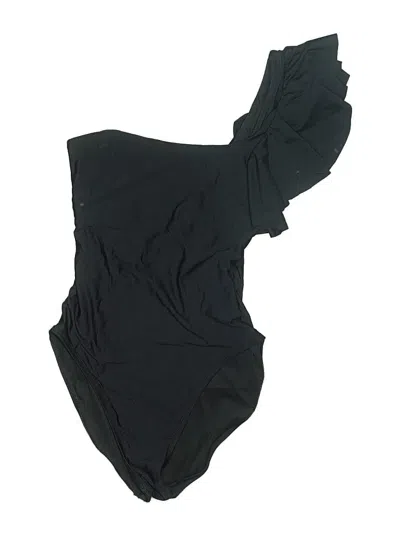 Pre-owned Jcrew One Piece Swimsuit In Black