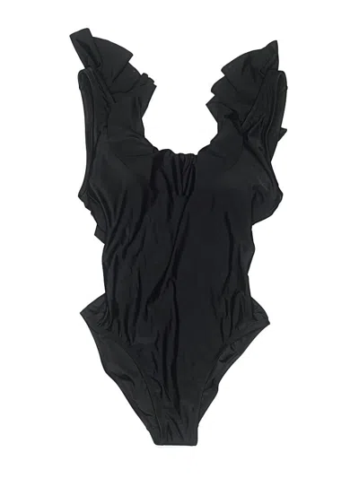 Jcrew One Piece Swimsuit In Black