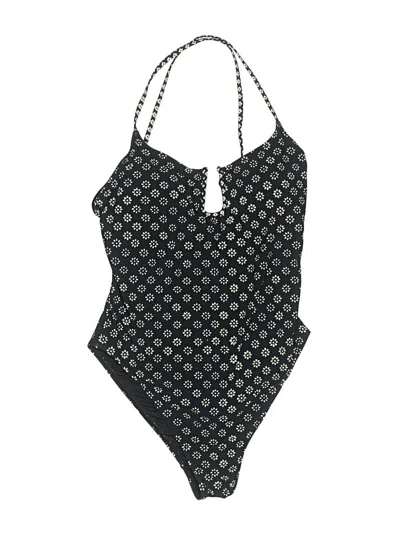 Pre-owned Jcrew One Piece Swimsuit In Black