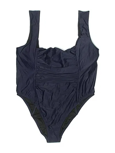 Jcrew One Piece Swimsuit In Blue