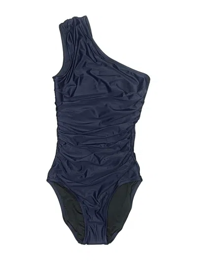 Jcrew One Piece Swimsuit In Blue