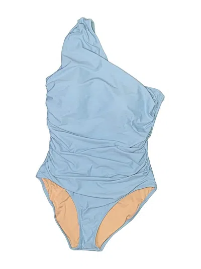 Jcrew One Piece Swimsuit In Blue