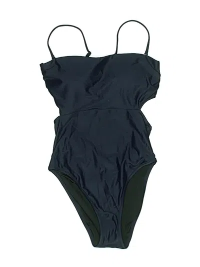 Pre-owned Jcrew One Piece Swimsuit In Green