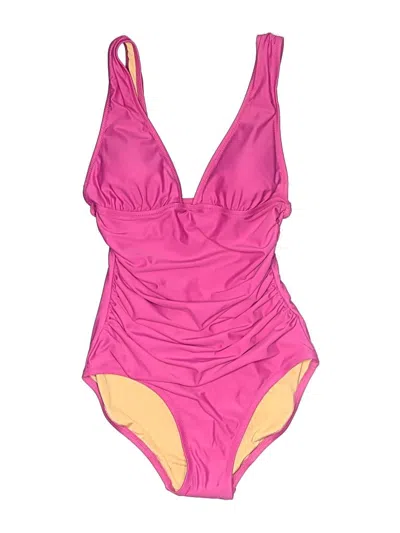 Jcrew One Piece Swimsuit In Pink