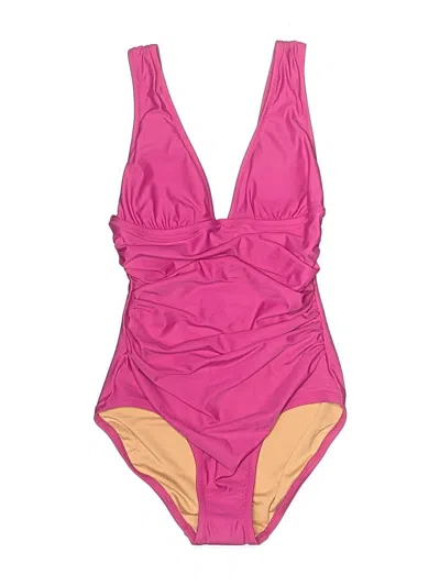 Jcrew One Piece Swimsuit In Pink