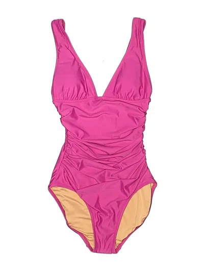 Jcrew One Piece Swimsuit In Pink