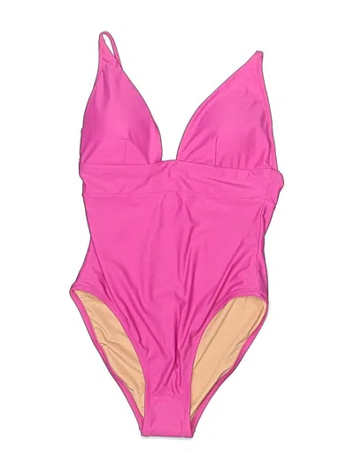 Jcrew One Piece Swimsuit In Pink