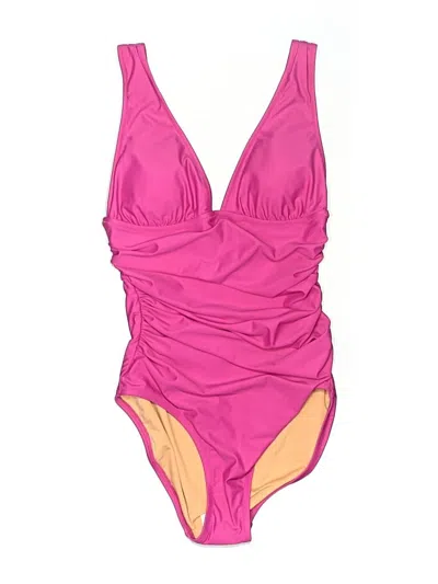 Jcrew One Piece Swimsuit In Pink