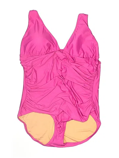 Jcrew One Piece Swimsuit In Pink