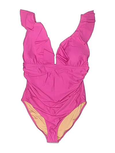 Jcrew One Piece Swimsuit In Pink
