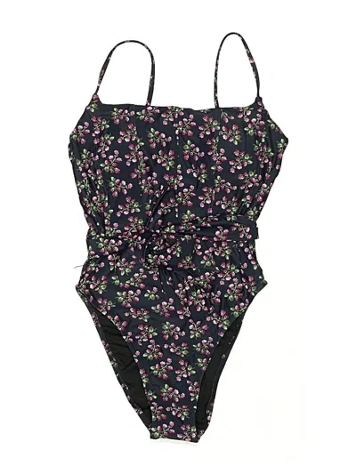 Jcrew One Piece Swimsuit In Purple