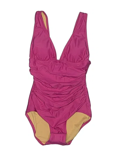 Jcrew One Piece Swimsuit In Purple