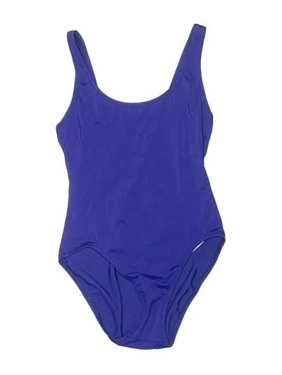 Pre-owned Jcrew One Piece Swimsuit In Purple