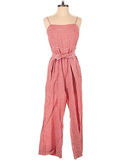 Pre-owned Jcrew Overalls In Red