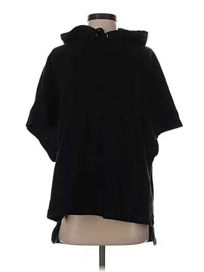 Pre-owned Jcrew Poncho In Black