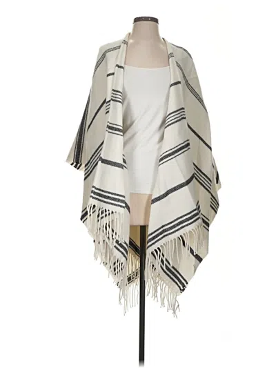 Pre-owned Jcrew Poncho In Ivory
