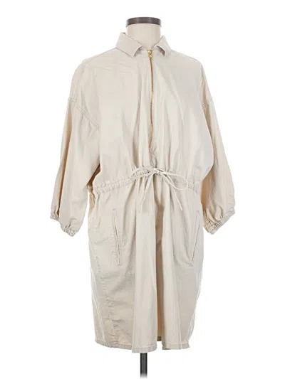 Pre-owned Jcrew Poncho In Tan